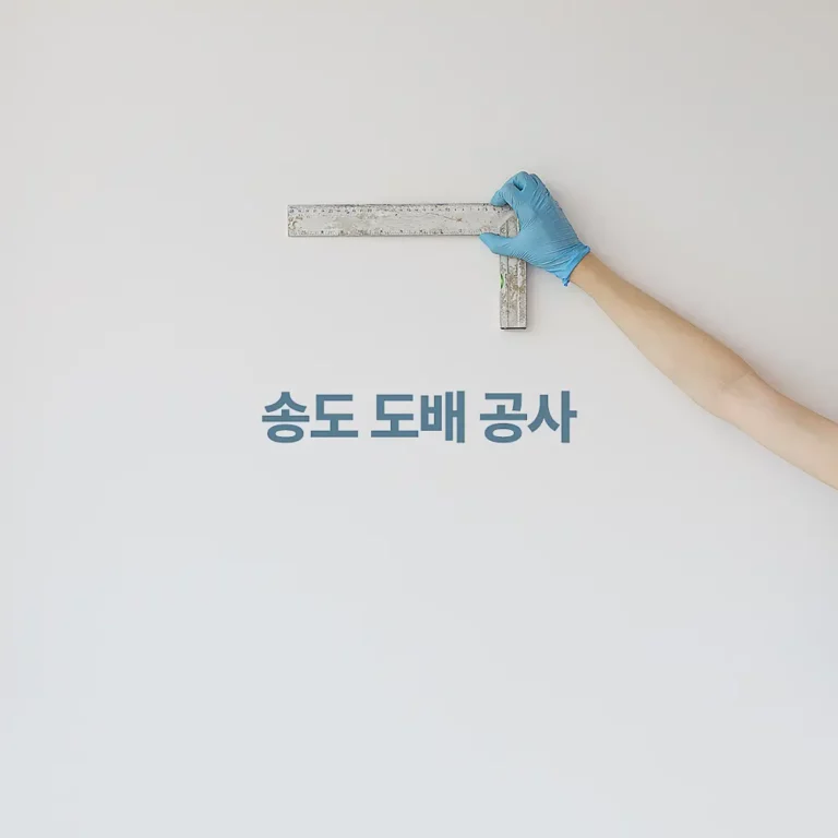 송도 도배